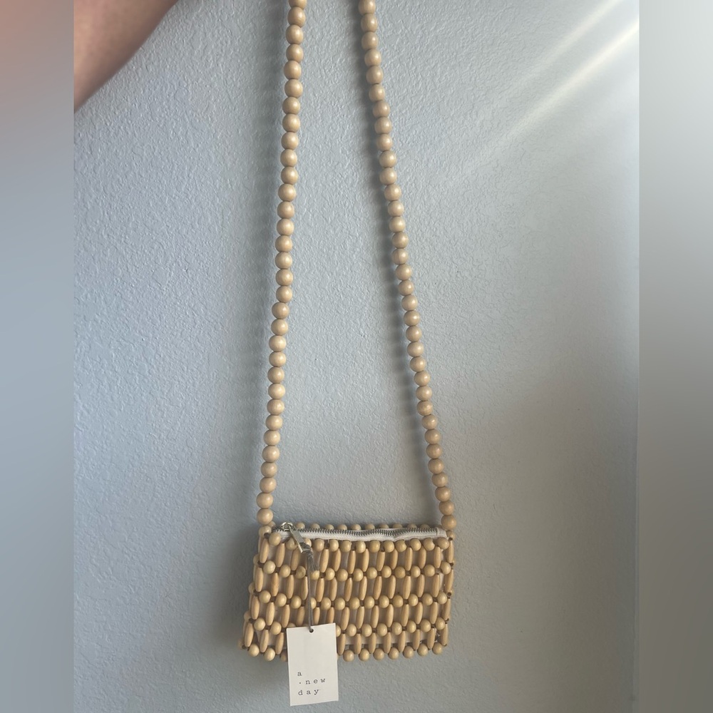 A NEW DAY BEADED CROSSBODY BAG